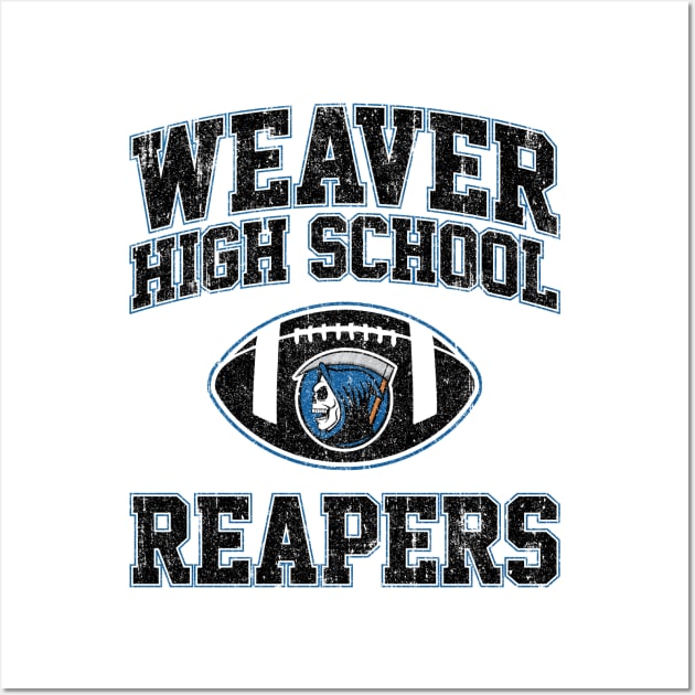 Weaver High School Reapers Football (Scream) Variant Wall Art by huckblade